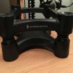 IsoAcoustics ISO-L8R200 Large Studio Monitor Stands - Front shot without monitor