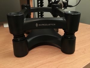 IsoAcoustics ISO-L8R200 Large Studio Monitor Stands - Front shot without monitor