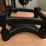IsoAcoustics ISO-L8R200 Large Studio Monitor Stands - Side without monitor