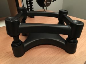 IsoAcoustics ISO-L8R200 Large Studio Monitor Stands - Side without monitor