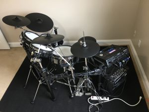 Roland TD-50K - Rear side